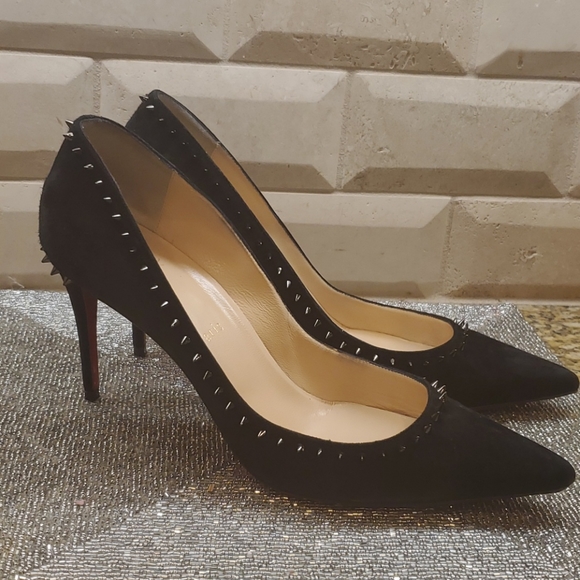 SOLD!!! CHRISTIAN LOUBOUTIN Anjalina 85 Heels - Picture 1 of 10